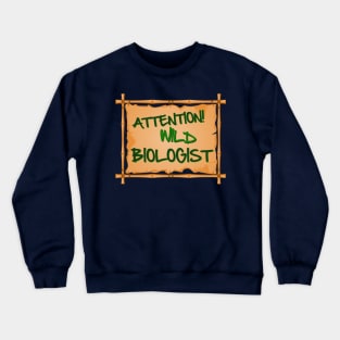 Biology is the science of life Crewneck Sweatshirt